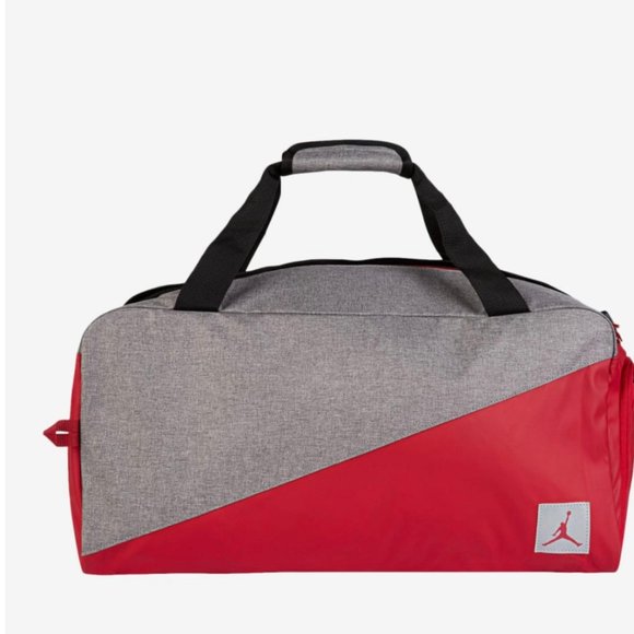 Jordan Bags Nike Air Jordan Jumpman Mens Red Gray Adjustable Full